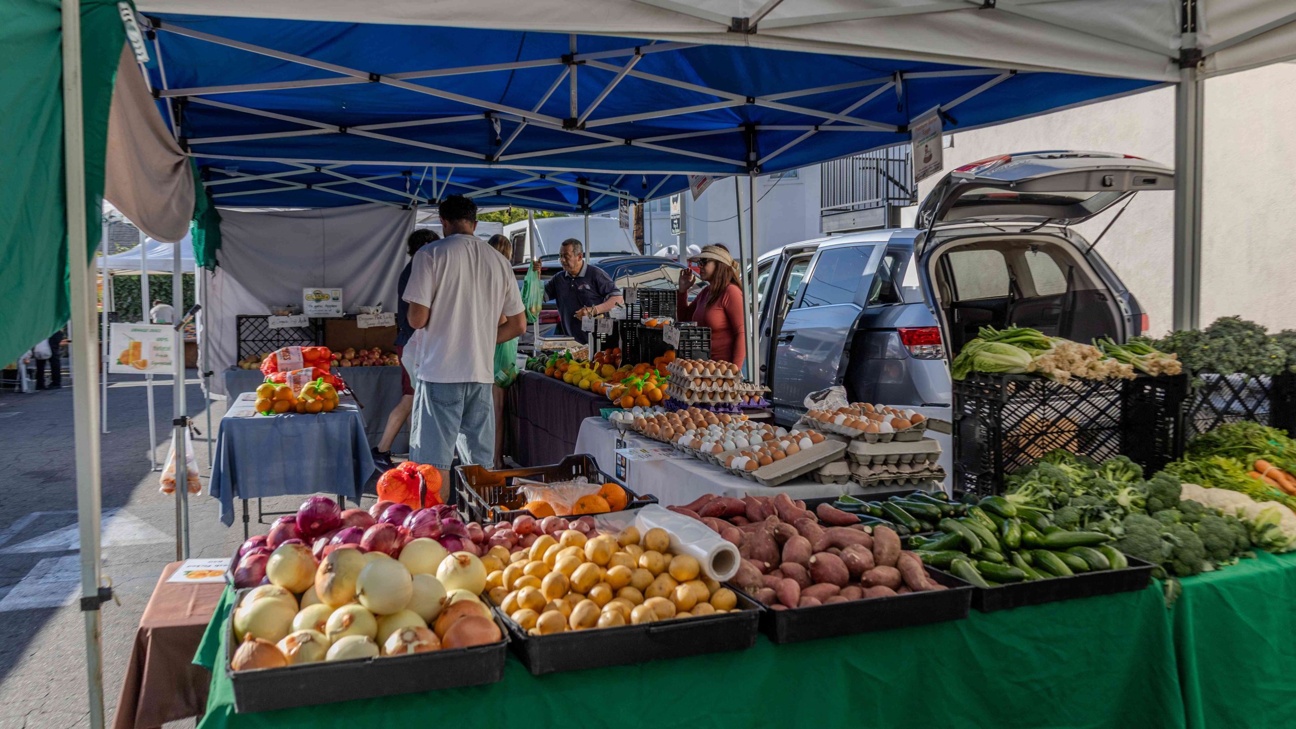 Larchmont Village's Midweek Delight: The Farmers Market